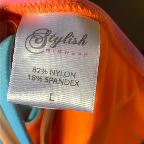 ❌Sold❌Beyond The Shore Pink Multi One Piece - Picture 8 of 9